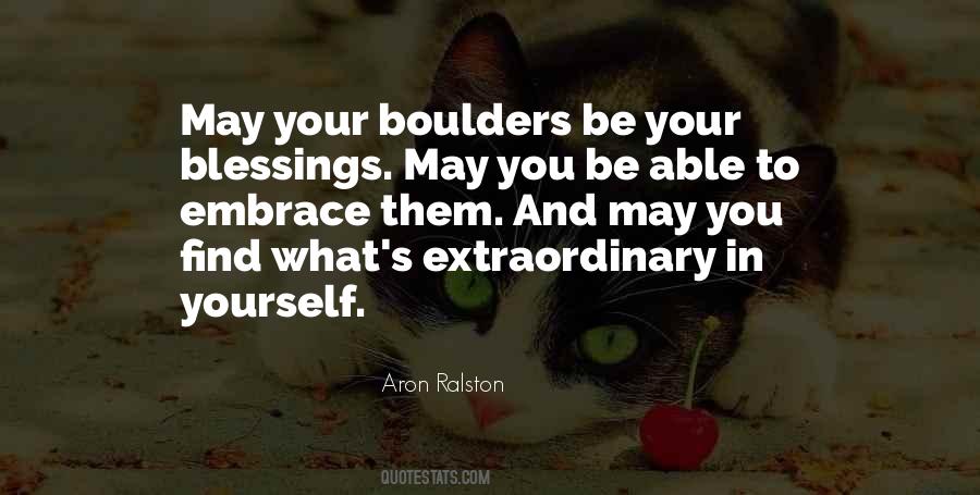 Embrace Your Blessings Quotes #1377411