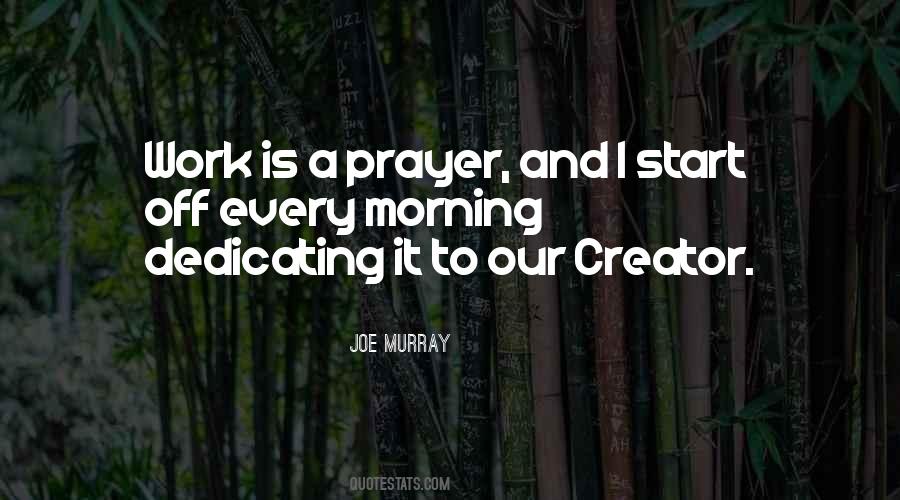 Prayer Morning Quotes #481007