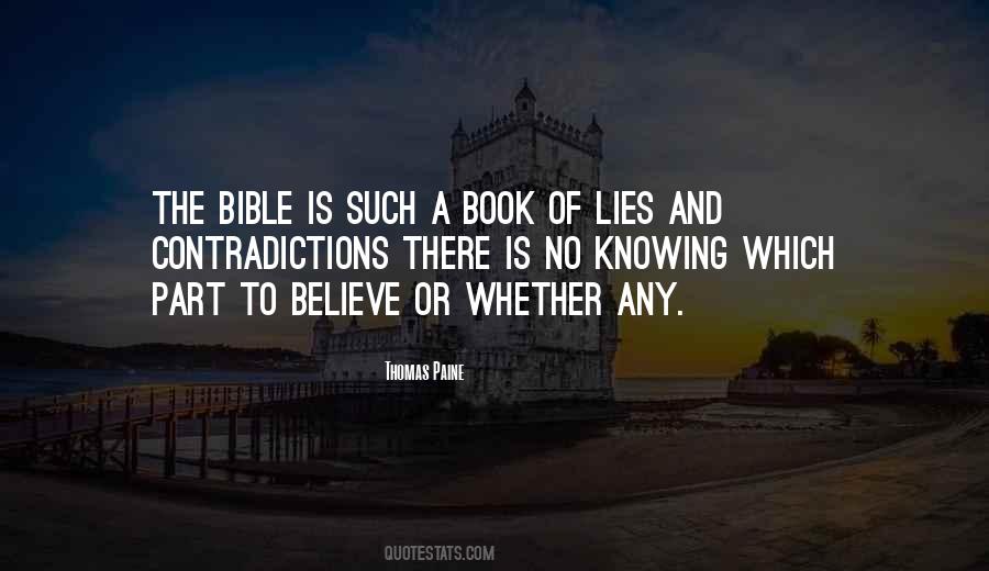 Bible Lying Quotes #559387