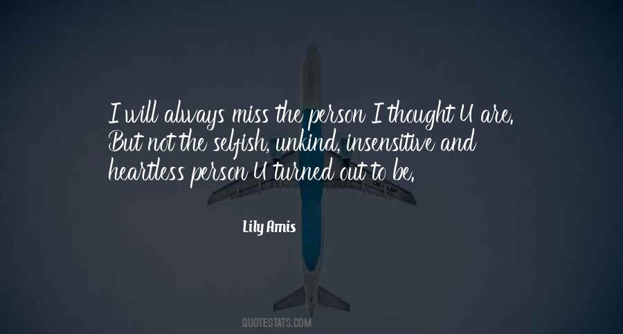 Love I Will Miss Quotes #1420049