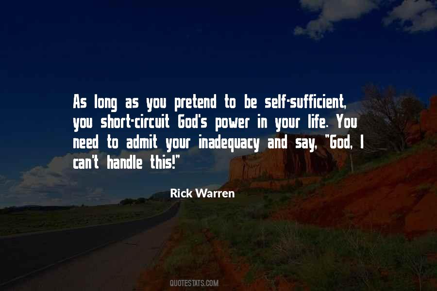 I Need God In My Life Quotes #547137
