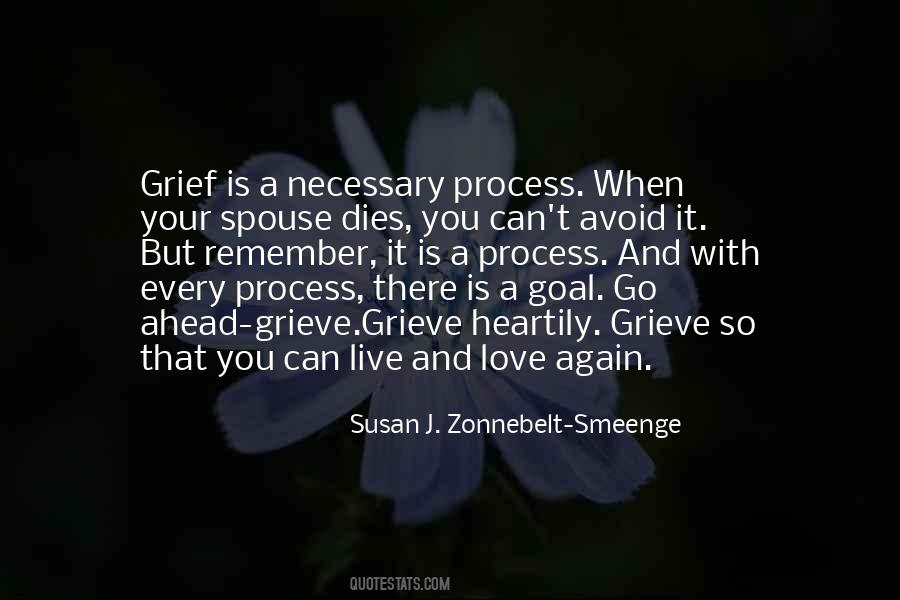 Grief Is A Process Quotes #1813291