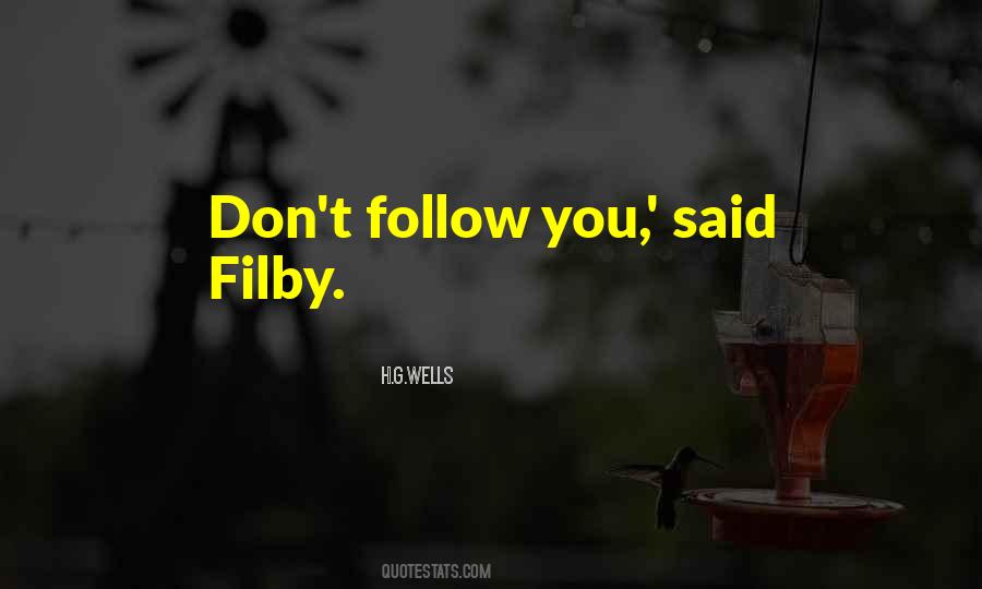 Follow You Quotes #1161018