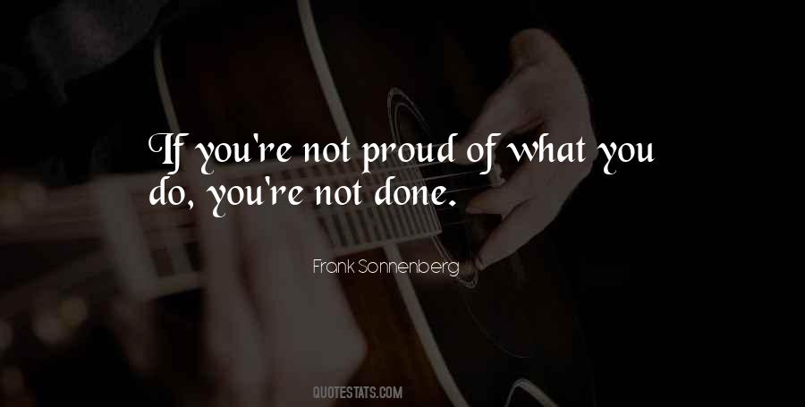 Not Proud Quotes #890941