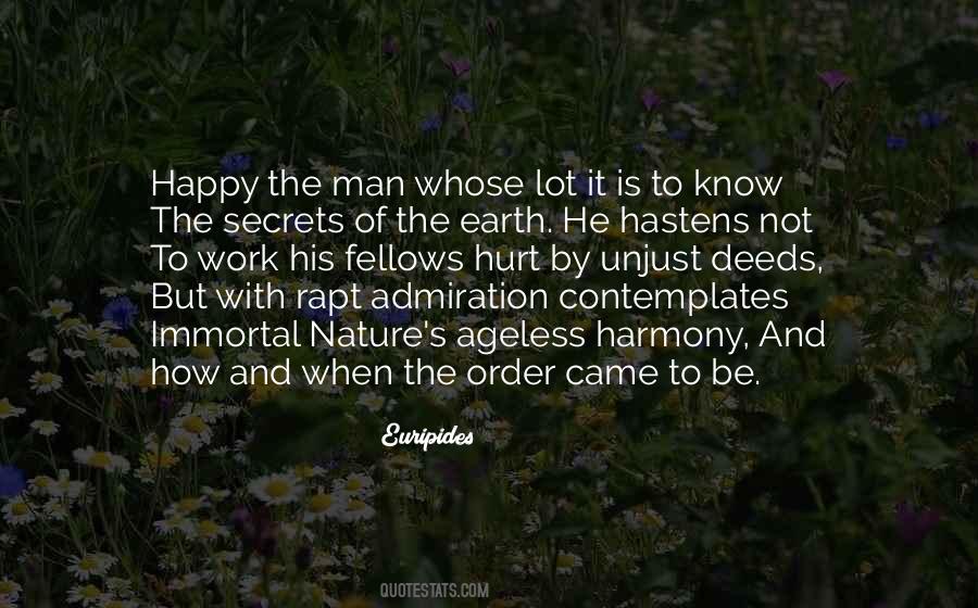 Nature Happy Quotes #793630