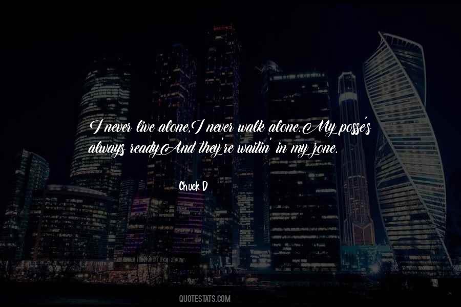 Alone Walk Quotes #516286