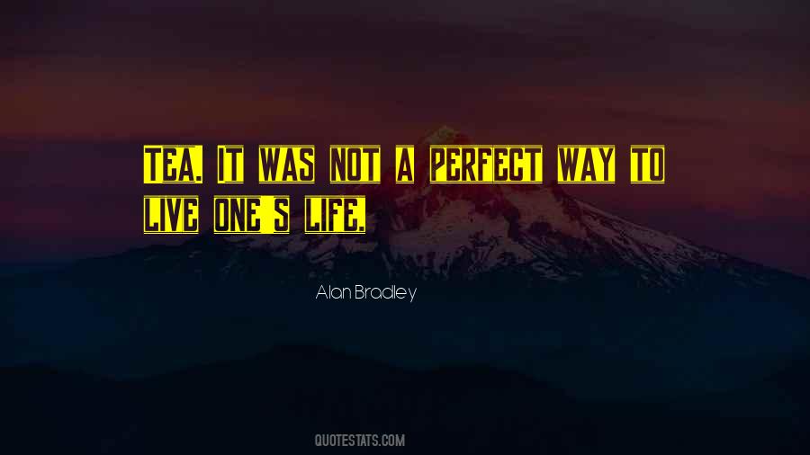Not A Perfect Life Quotes #1841135
