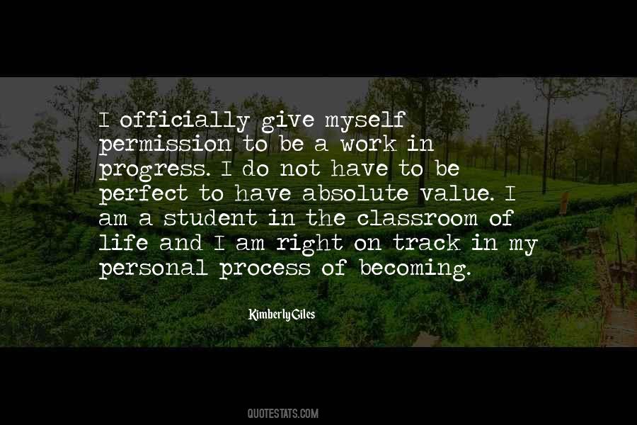 Not A Perfect Life Quotes #540664