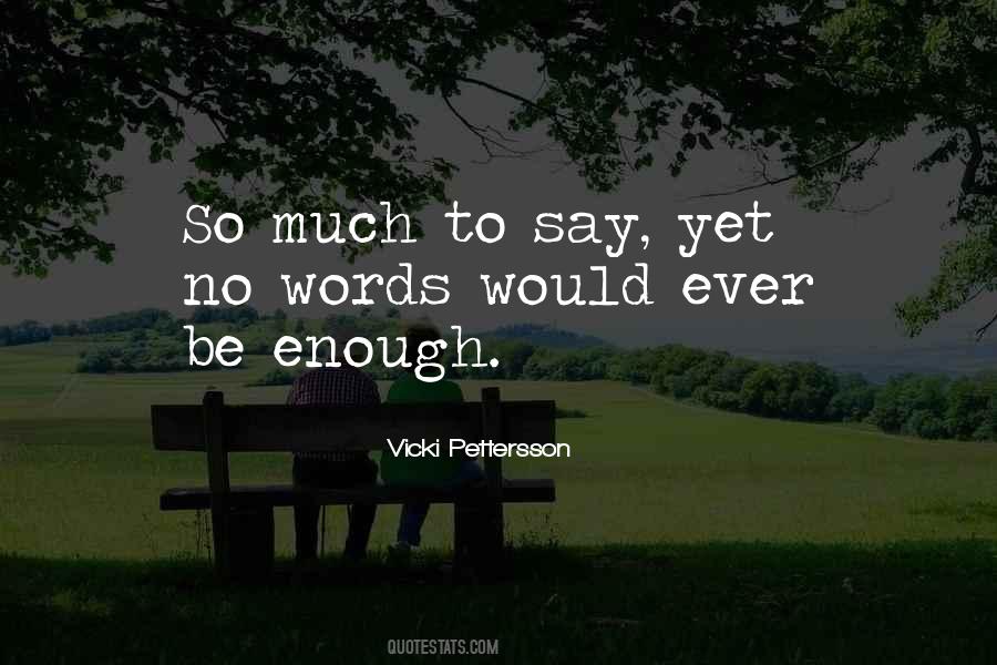 Quotes About Vicki #682842