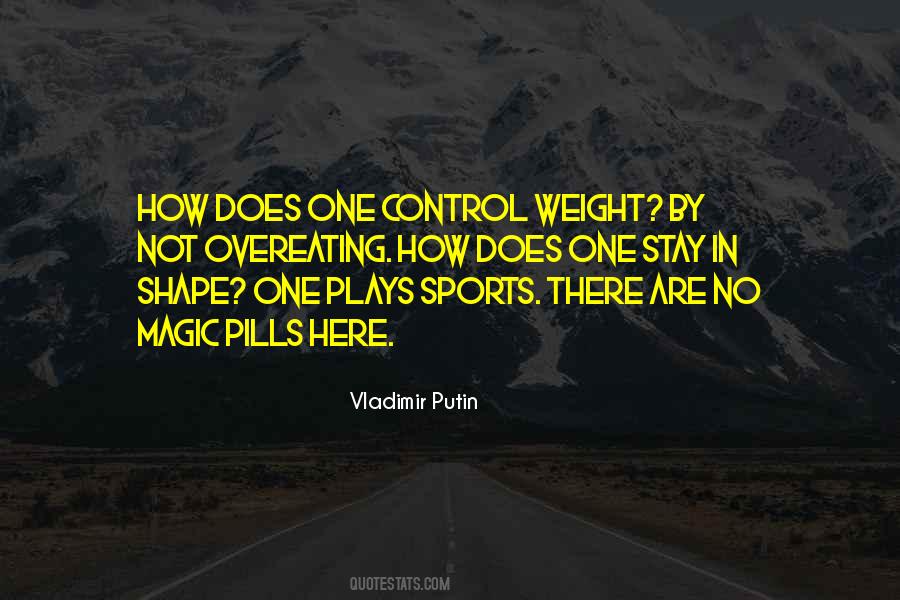 Weight Control Quotes #1587394