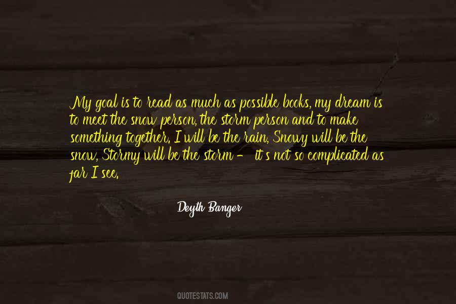 Goal And Dream Quotes #1310979