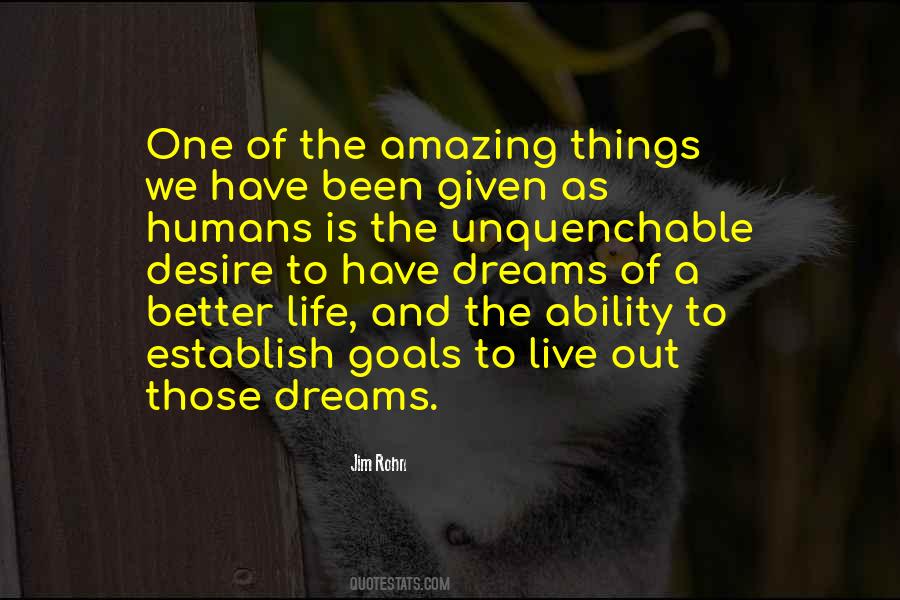 Goal And Dream Quotes #552857