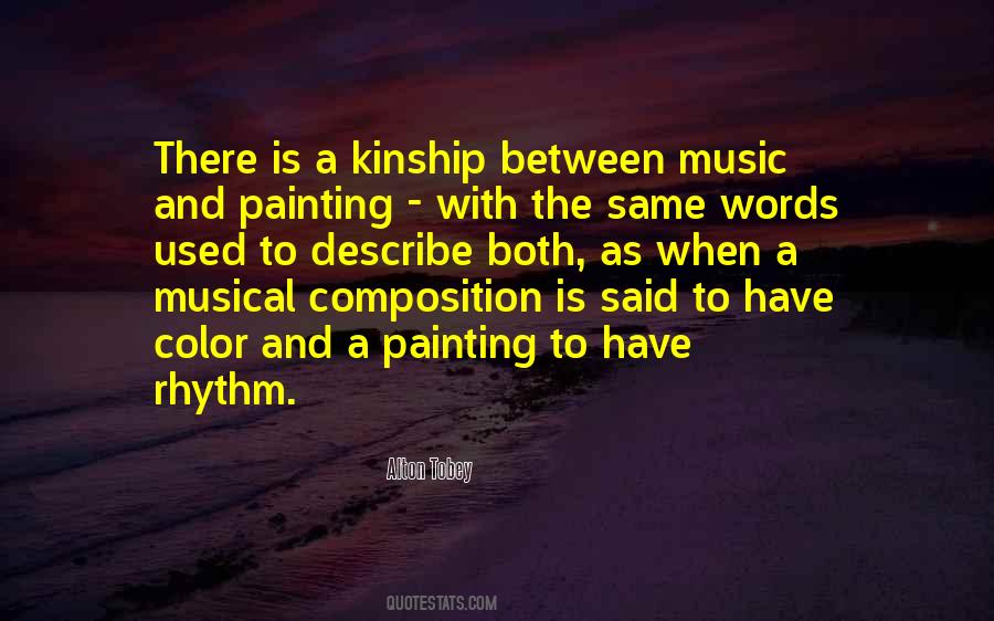 Color And Music Quotes #323216