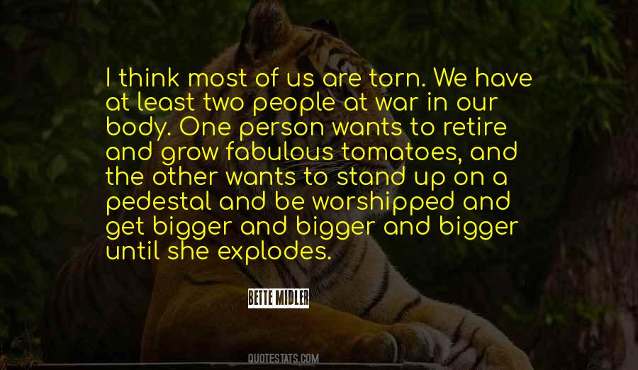 To Be The Bigger Person Quotes #1749615