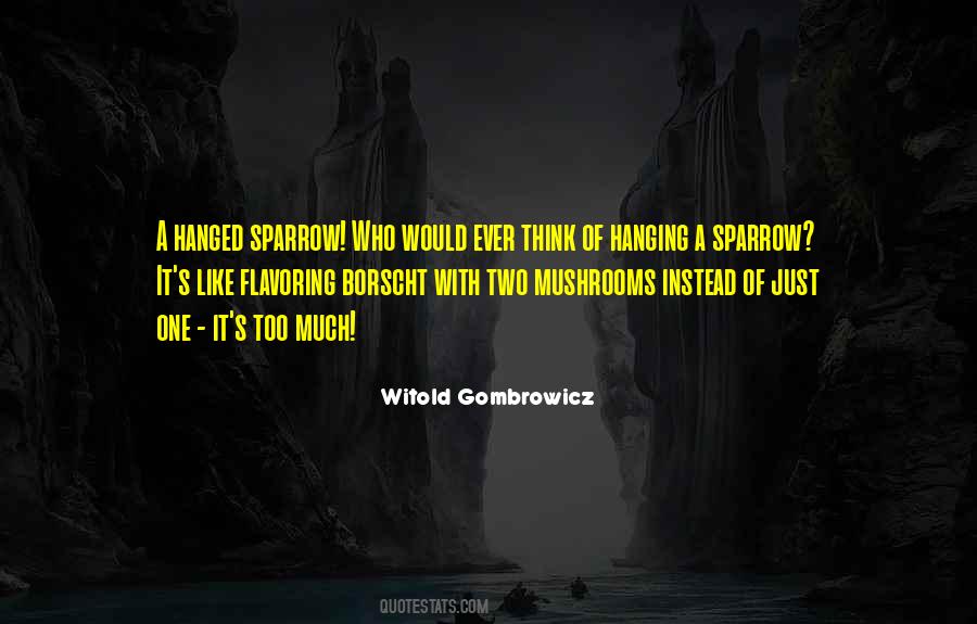Quotes About Gombrowicz #1102918
