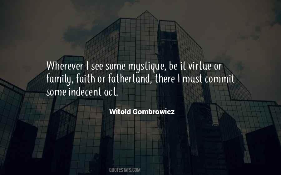 Quotes About Gombrowicz #923513