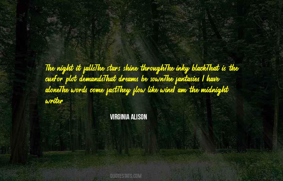 Black Night Quotes #116427