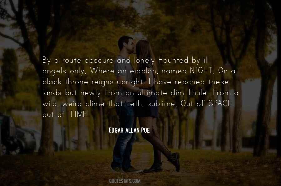 Black Night Quotes #1508732
