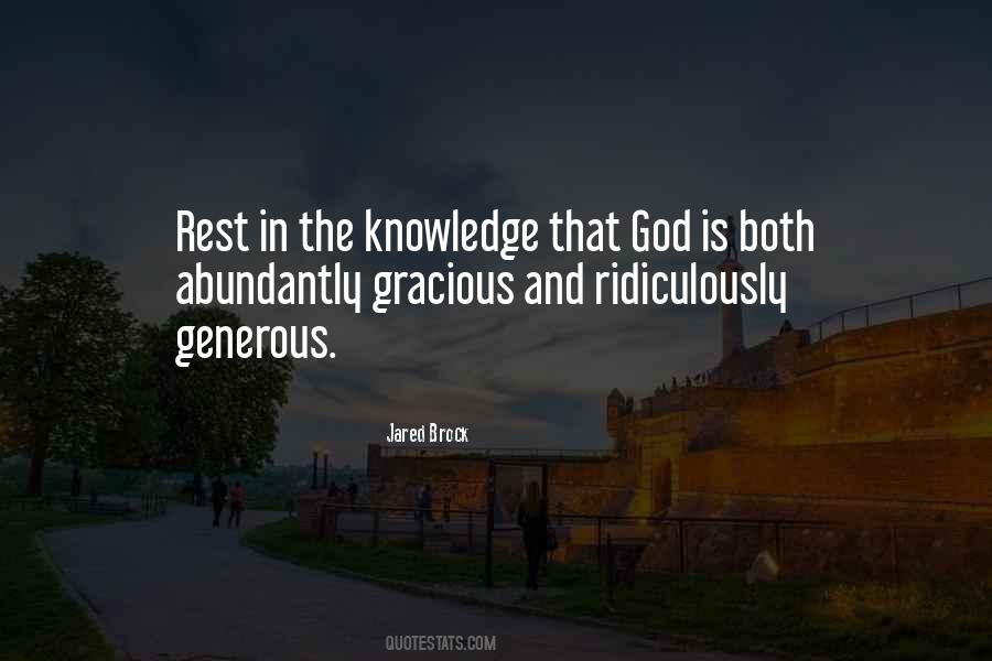 Quotes About The Generosity Of God #1452883