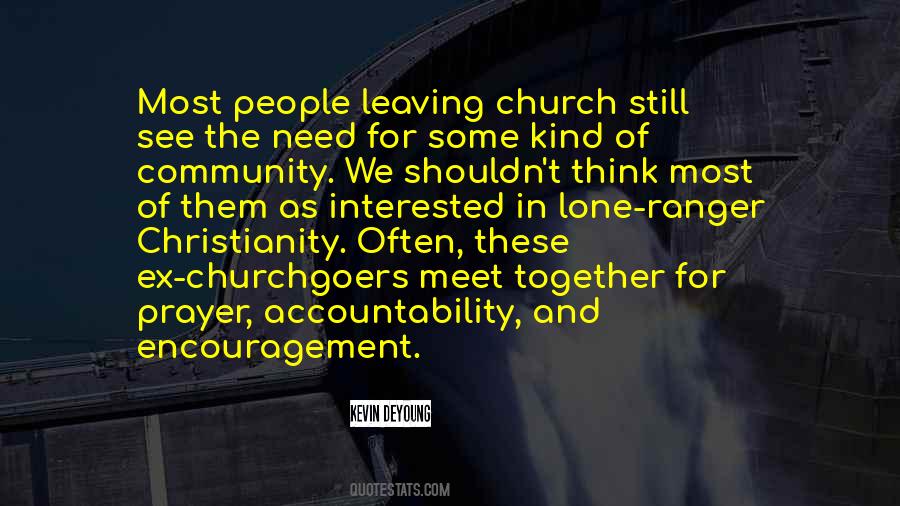 Leaving Church Quotes #939849