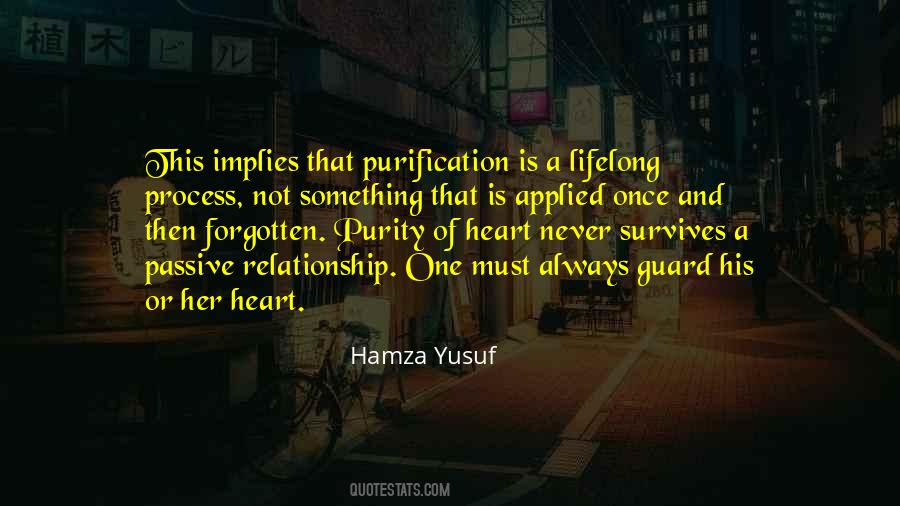 Purity Heart Quotes #439968