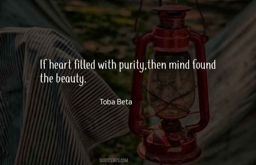 Purity Heart Quotes #48551