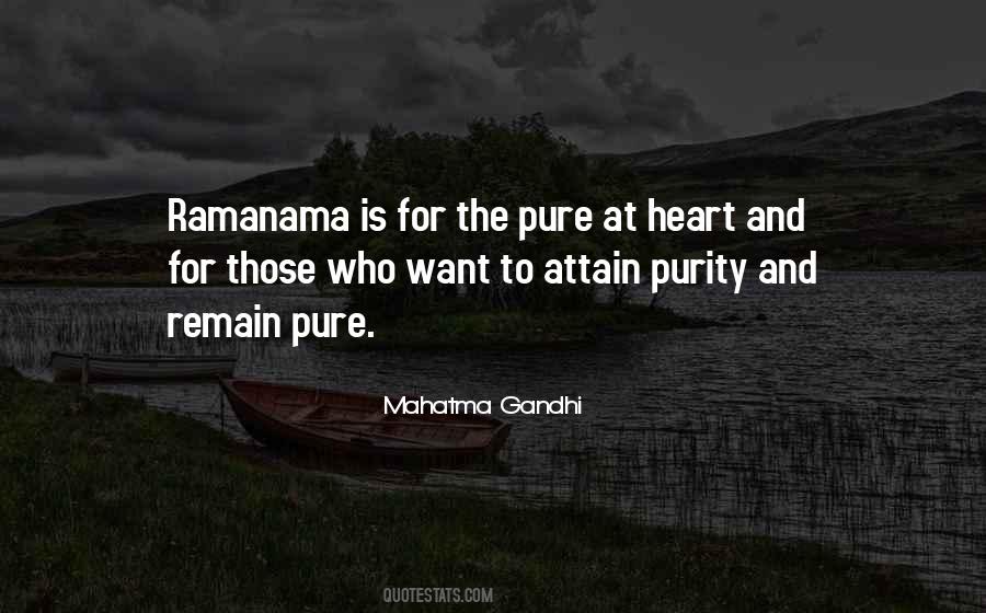 Purity Heart Quotes #96489