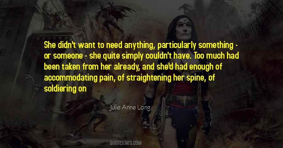 Need Or Want Quotes #736844