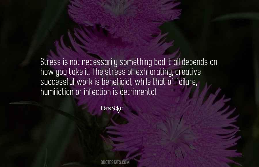 Quotes About Stress Work #8437