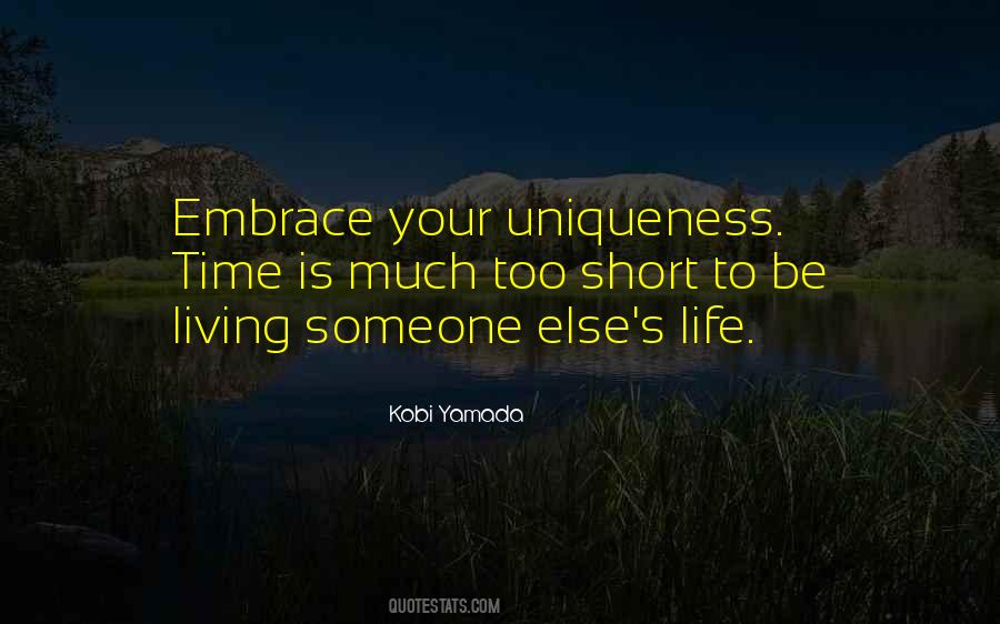 Embrace Time Quotes #269952