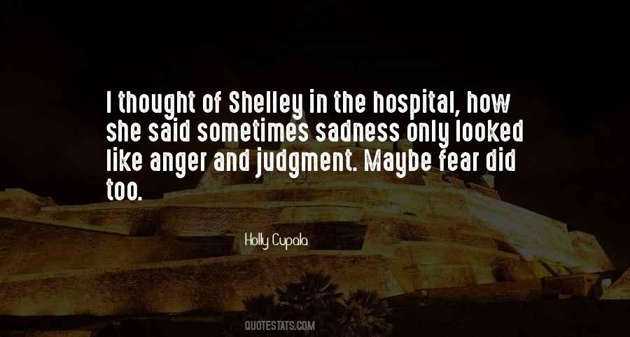 Anger Sadness Quotes #1726518