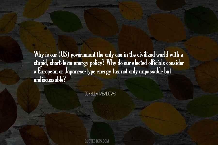 Quotes About World Energy #1287690