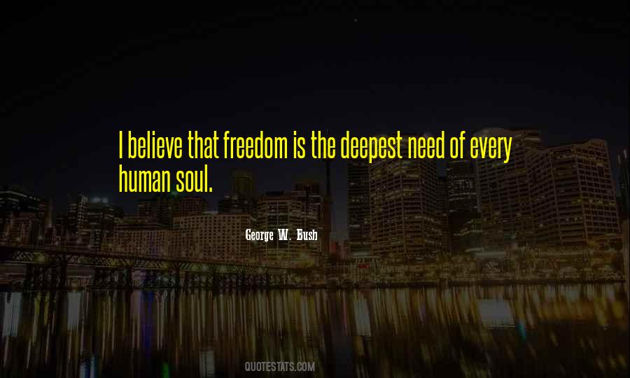 Quotes About Freedom Of Soul #53933