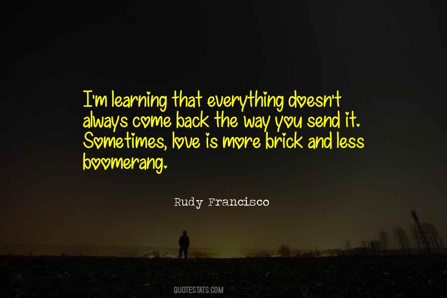 Sometimes Less Is More Quotes #362745
