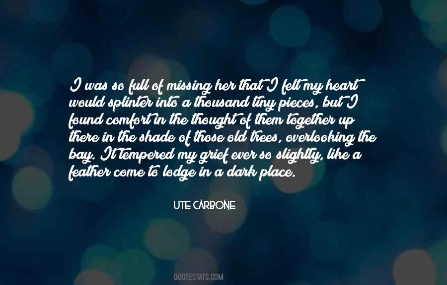 Short Comfort Quotes #1543226