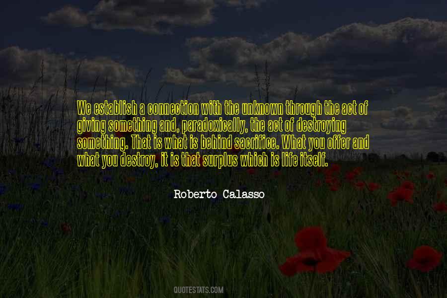 Life Is A Sacrifice Quotes #1470054
