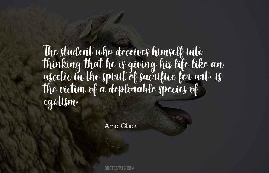 Life Is A Sacrifice Quotes #383909
