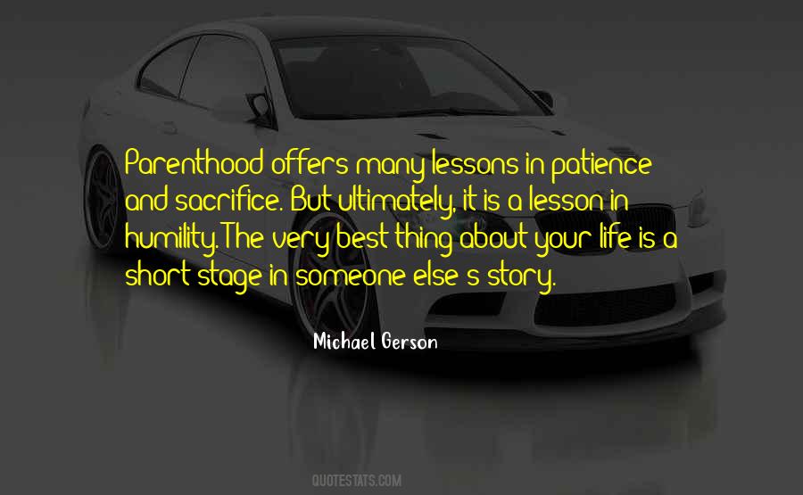 Life Is A Sacrifice Quotes #473300
