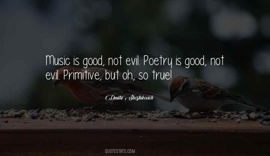 Evil Poetry Quotes #284344