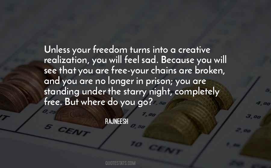Freedom Sad Quotes #1490926