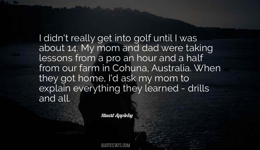 Quotes About Golf Lessons #827878