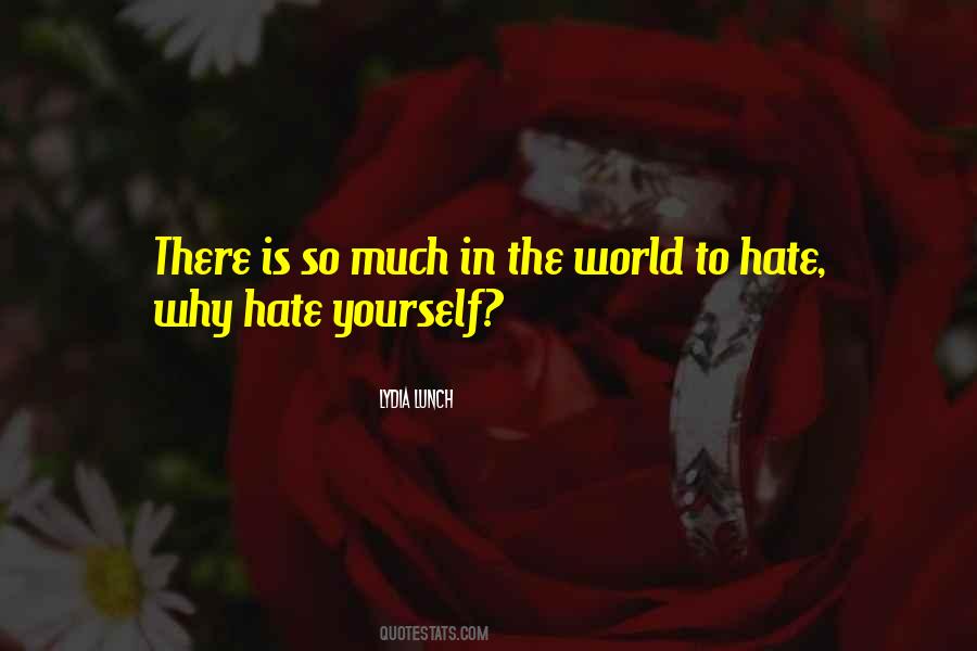 Hate You So Much Quotes #1802189