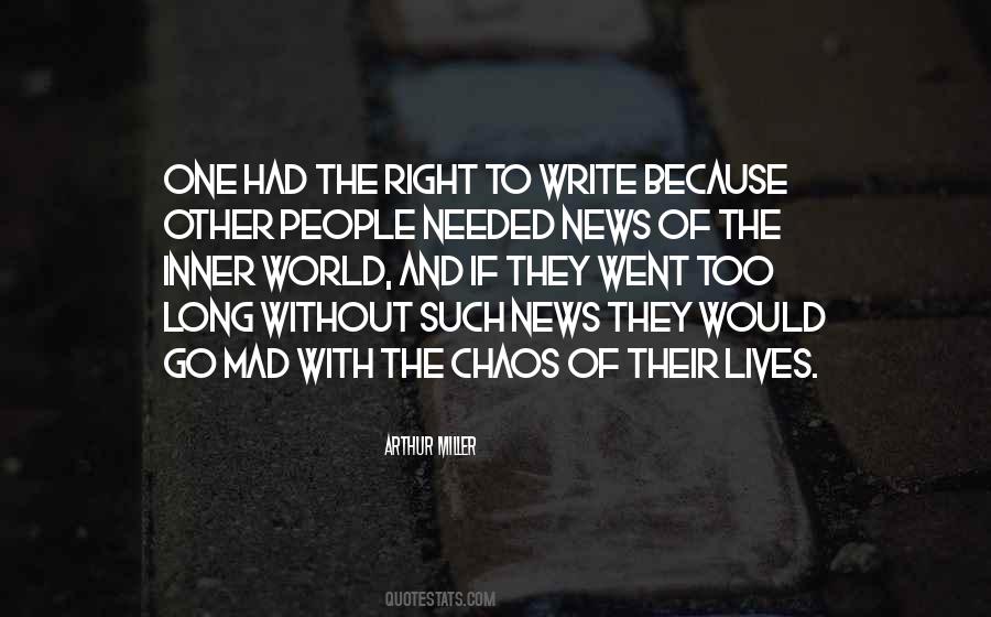 Inner Chaos Quotes #871572