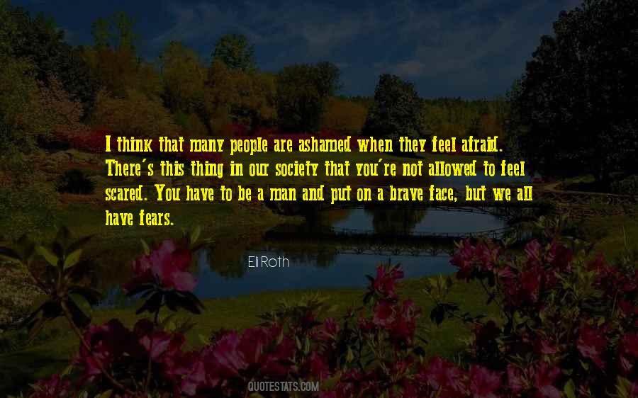 Not To Be Scared Quotes #1348901