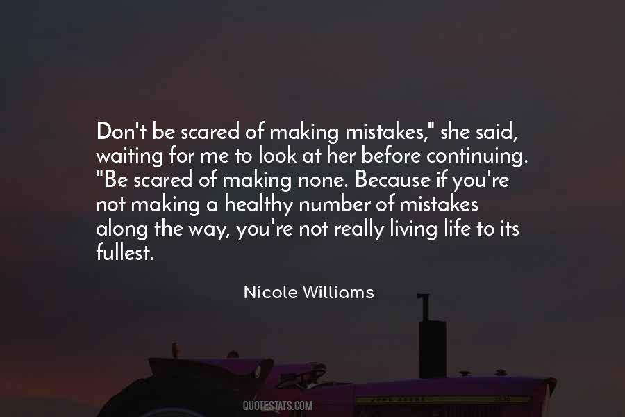 Not To Be Scared Quotes #1717310