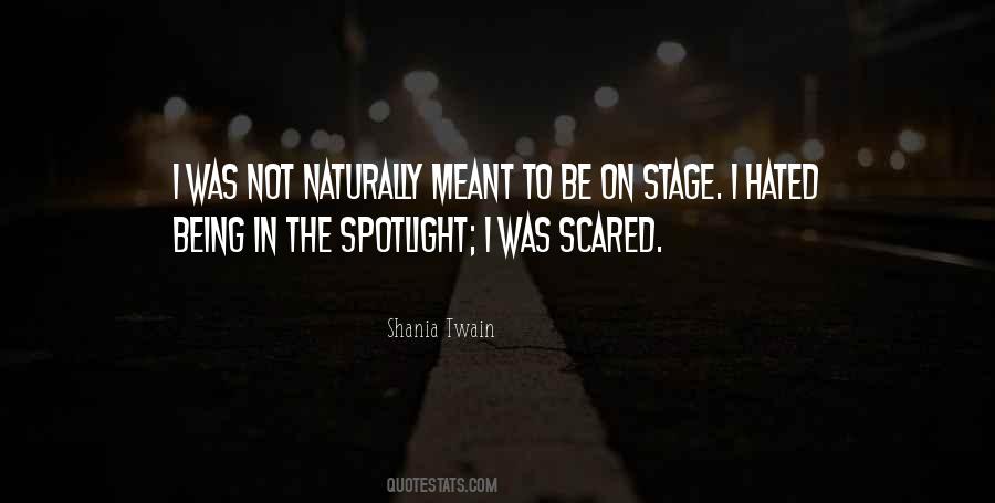 Not To Be Scared Quotes #315054