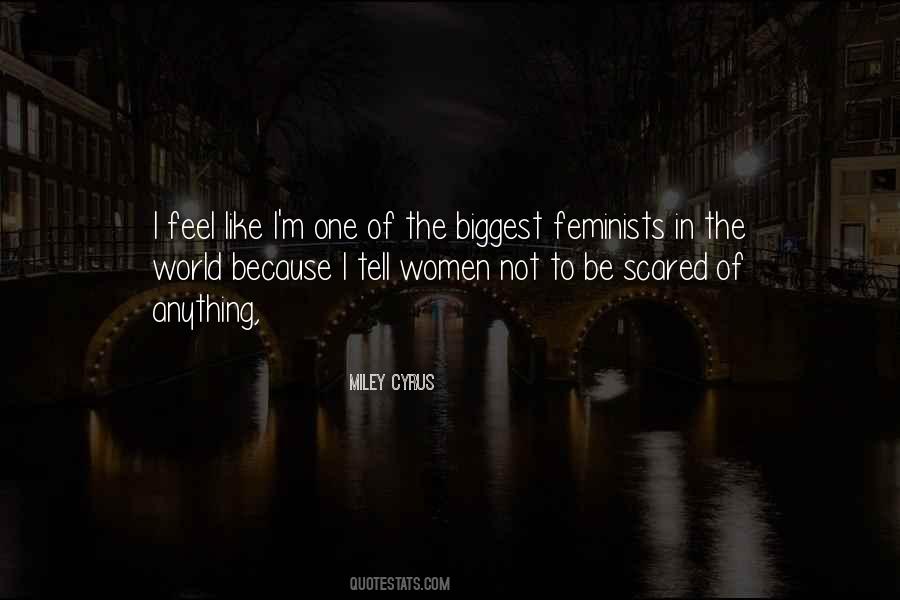 Not To Be Scared Quotes #909856
