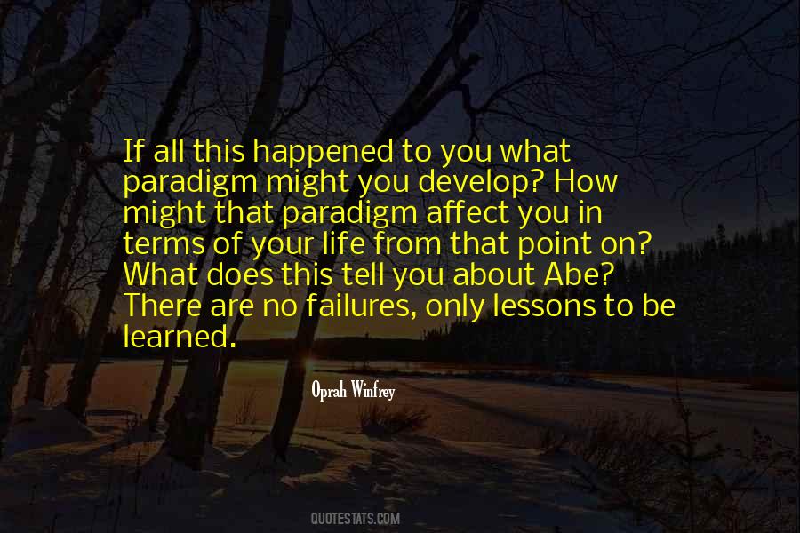 Life Happened Quotes #11415