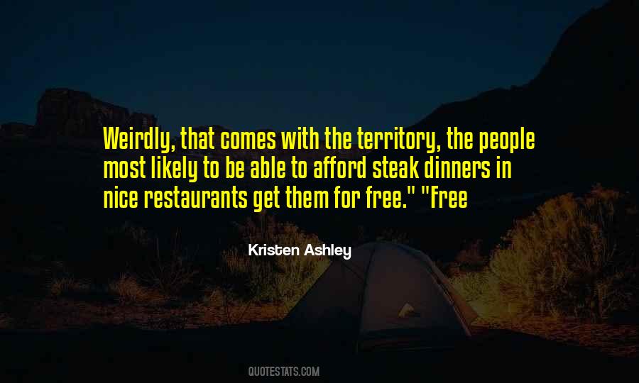 Nice Restaurants Quotes #133565