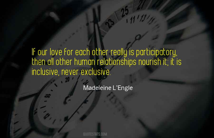 Inclusive Love Quotes #931972